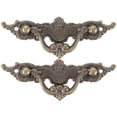 thumbnail image 1 of 2 Pcs Poignées de Cabinet Vintage Poignées de Tiroir Poignées de Commode Poignées Décoratives en Métal, 1 of 8