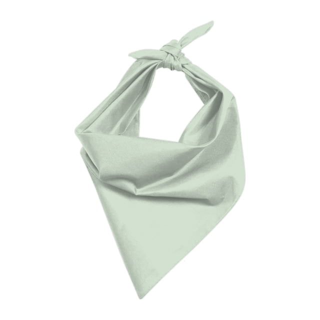 New Solid Color Cotton Bandanas - Light Olive