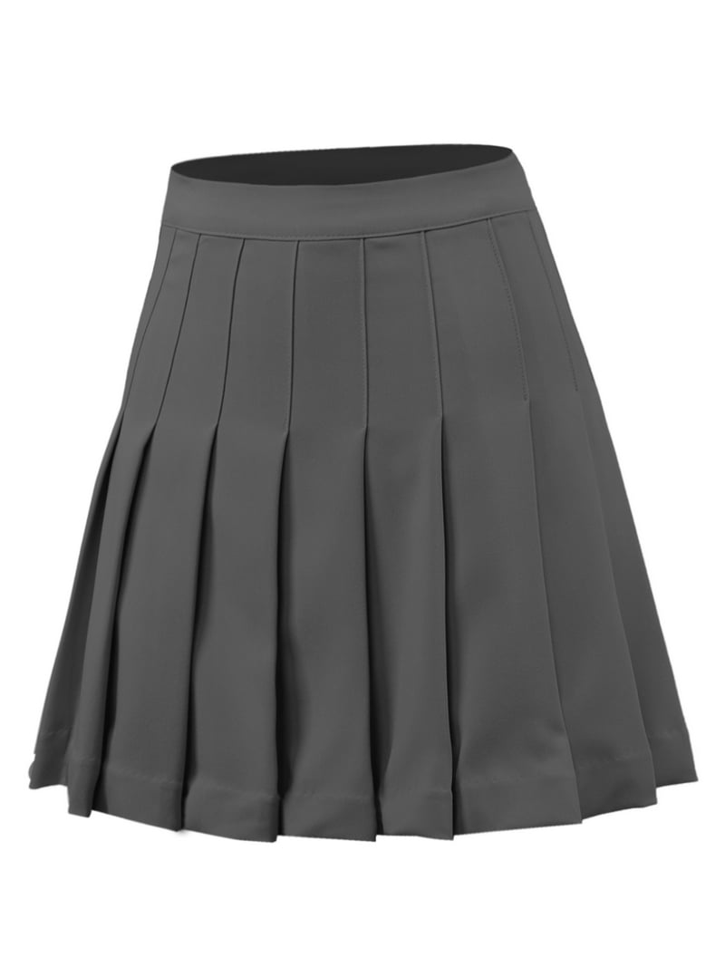 スカート Audrey check mini skirt Gray ANDMARY】Audrey check mini skirt