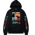 thumbnail image 2 of Harajuku Anime Spy X Family Hoody Sweatshirt Manga Bond Forger/Loid Forger/Yor Forger/Anya Forger Print Unisex Hoodie Streetwear, 2 of 4