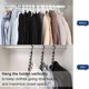 thumbnail image 5 of Simplifique la gestión de su armario con perchas ahorradoras de espacio de plástico duraderas y ganchos reforzados para un almacenamiento sin complicaciones, 5 of 6