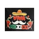 thumbnail image 2 of Playera De Fiestas Patrias Impreso de Viva Mexico Septiembre Independencia Color Negro Talla Grande Marca Emil SaEs, 2 of 4