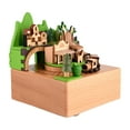 thumbnail image 3 of Kokiya Train Music Box Collectible Statue Decorative Table Centerpiece Desktop Ornament, 3 of 9