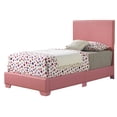 thumbnail image 3 of Glory Furniture Aaron G1880-TB-UP Twin Bed , PINK, 3 of 3