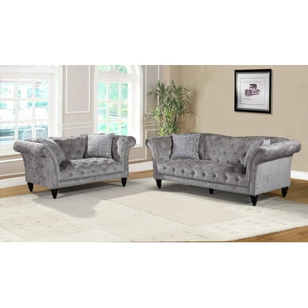 Home Source Cecelia Sofa And Loveseat
