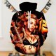 thumbnail image 5 of Sudadera Jersey informal con estampado digital 3D, estilo Halloween, unisex, ajuste holgado, traje diario Ygjytge Negro T XL para Mujer, 5 of 5
