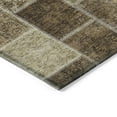 thumbnail image 4 of Addison Rugs Chantille Indoor/Outdoor Transitional Patchwork Brown Washable Round Rug, 8' x 8', 4 of 6