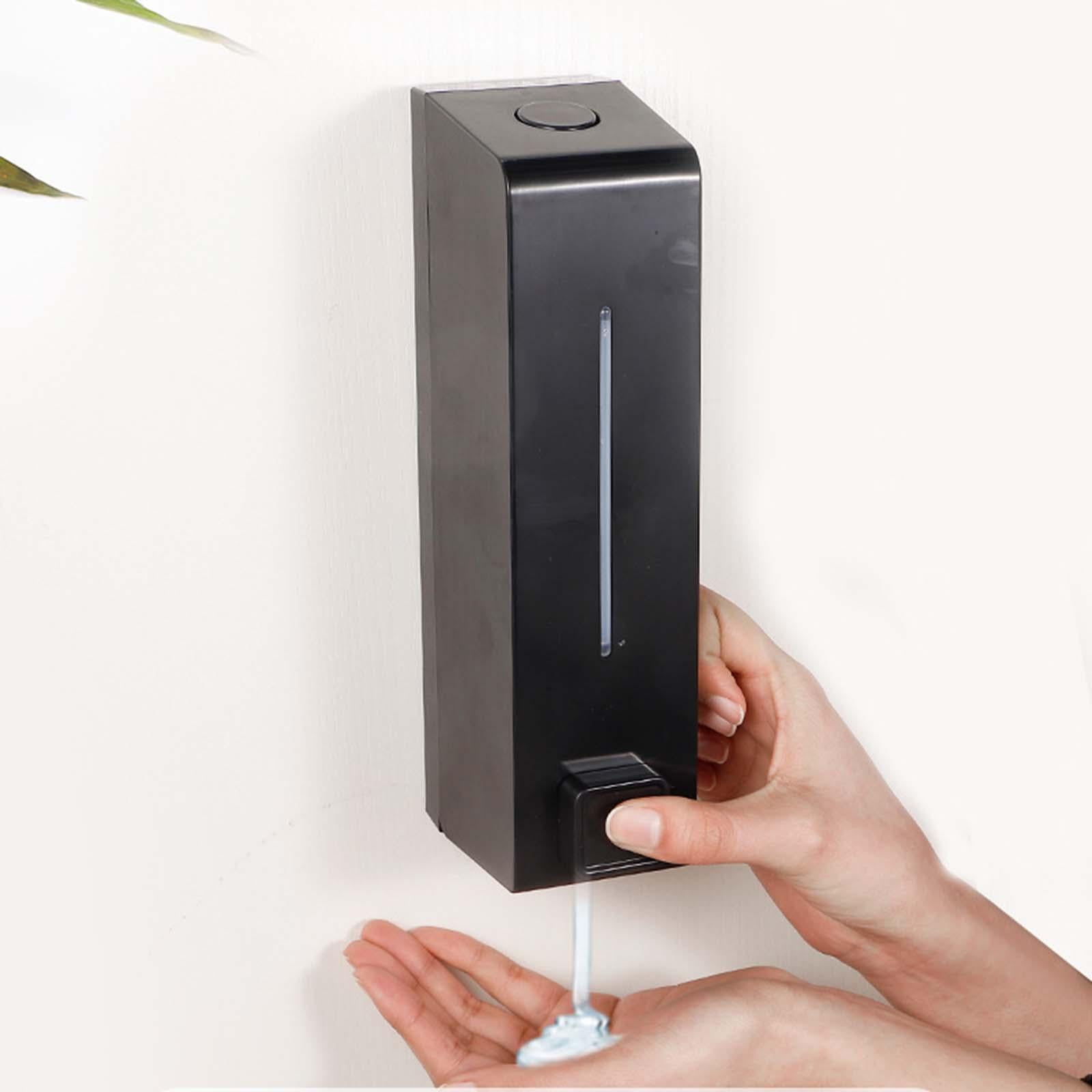 Manual Soap Dispenser, Wall Mounted Hand Wash Soap Container Hand Soap