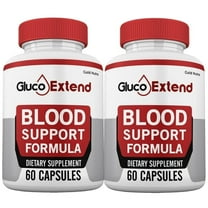 (2 Pack) Gluco Extend Capsules Blood Support, Gluco Extend Pills, Maximum Strength All Natural Supplement GlucoExtend