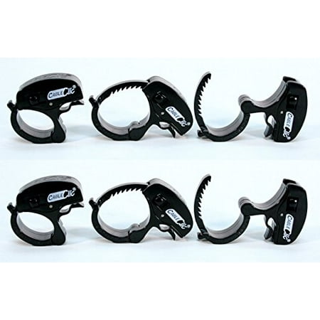 Cable Clic Micro Pack Of 6 Black Cable Clic Micro Pack Of 6 Black