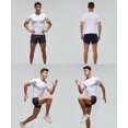 thumbnail image 2 of Men's Compression Shirt Short Sleeve Sports T-Shirt Training Shirt Elastic Quick-Drying Running Shirt, 2 of 7