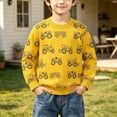 thumbnail image 2 of Asxite Toddler Tops Long Sleeve Sweatshirt Casual Loose Print Fall Winter 1-7 Y, 2 of 7