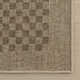thumbnail image 4 of Rugs USA x Nate Berkus Watts Modern Checkered Washable Area Rug, 8' x 10', Watts Brown, 4 of 7