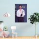thumbnail image 4 of Pedro Pascal Cuadro decorativo colgante - Arte de pared - Póster enmarcado - Decoración de pared - Regalos para familia, amigos y aficionados 40*60 cm, 4 of 6