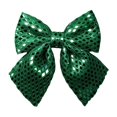 thumbnail image 2 of Xingjin Glitter Bow Ornaments, Christmas Tree Bows With Hollow-Out Design, Holiday Wreath Accent For Xmas Tree And Party Decor, 2 of 7