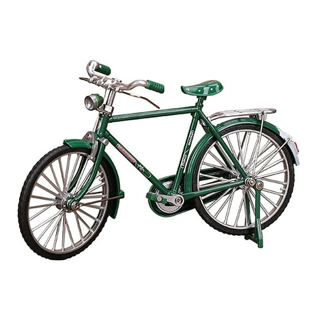 Jouet de Petite Bicyclette en Alliage Jouets de Petite Bicyclette Modèle Bricolage Modèle de Bicyclette Rétro Ornement Alliage Style Rétro Jouet de Vélo Classique