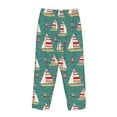 thumbnail image 7 of Fotbe Yachts And Buoys Women's Pajama Pants,Sleepwear Pants,Pj Bottoms Drawstring And Pockets-X-Large, 7 of 7