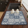 thumbnail image 3 of Drying Rack Mat Kitchen Counter Mat Kitchen Drying Mat 16x12In Non-Slip, Quick Drain Polyester Tableware Mat, Countertop Protector for Dishes C, 3 of 5