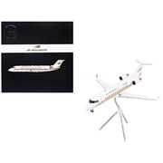 Bombardier CRJ200 Commercial Aircraft Air Wisconsin White w/Orange & Green Stripes 1/200 Diecast Model Airplane by GeminiJets