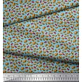 thumbnail image 2 of Soimoi Polyester Crepe Fabric Coke & Burger Food Fabric Prints by Yard 42 Inch Wide, 2 of 3