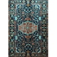 thumbnail image 1 of Ahgly Company Indoor Rectangle Persian Light Blue Traditional Area Rugs, 6' x 9', 1 of 4
