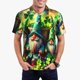 thumbnail image 1 of Balery St. Patrick's Day USA Flag Camisa Polo de Hombre con Estampado, de Manga Corta y Tejido Medio, Camisa Tipo Golf Polo-Medium, 1 of 6