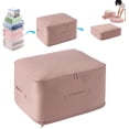 thumbnail image 1 of Bolsa de almacenamiento de viaje, bolsa de almacenamiento de ropa de compresión, compartimento para equipaje, bolsa de viaje con doble cremallera, compartimento para equipaje, 1 of 6