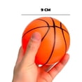 thumbnail image 3 of Mini Tablero De Basquetbol Con Canasta Y Pelota Set Basket cafe chico, 3 of 5