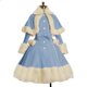 thumbnail image 1 of Vestido de estilo Lolita con volantes para mujer, maxivestido femenino elegante de manga larga, vestido plisado de princesa estético Vintage, 2022, 1 of 4
