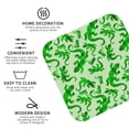 thumbnail image 2 of Disketp Green Lizard Funny Coasters,6 Pcs Leather Coasters with Holder, Perfect Housewarming Hostess Gifts,Protect Furniture from Water Marks Scratch and Damage, 2 of 5