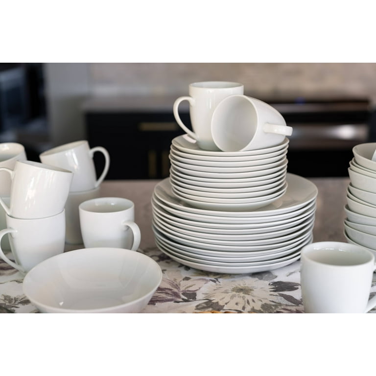 10 Strawberry Street White Ceramic Cereal Bowl, 7.25