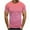 Hot Pink, variant on Mens Shirts Short Sleeved Round Neck Printed T-shirt Blue S