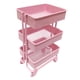 thumbnail image 4 of Paquete de 2 1:12 Mini Estante de almacenamiento de hierro Casa de Accesorios de decoración de cocina, 4 of 9