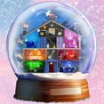 thumbnail image 5 of Music Themes Lovers House Building Block Sets Desktop Decor Multi-Layer House Architecture Model Handcraft Gifts for Valentine Birthday(1426Pcs), 5 of 8