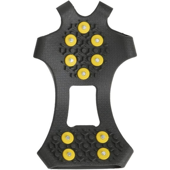 Shoe Spikes, Zinc Alloy Ice Snow Grippers, Lightweight Outdoor A Pair Hiking Climbing for Boots Shoes