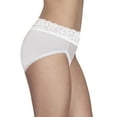 thumbnail image 3 of Vanity Fair Lingerie Women's Underwear, Flattering Lace Hi-Cut Brief Panty, 3 of 7