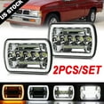 thumbnail image 6 of Pair 7x6" 5x7 LED Headlight For Chevy Express Cargo Van 1500 2500 3500 Truck, 6 of 8