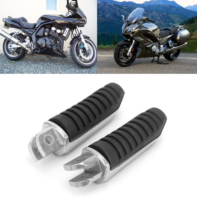 Foot Motorcycle Footrest Front Foot Pegs Pedals Fit for FJR1300 FZ1 FZ400 FZ6 FZ6R