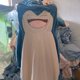 thumbnail image 3 of Muñeco de peluche de Pokémon de gran tamaño, 50-200 cm, Kabigon Snorlax, anime, suave, solo funda de almohada (sin relleno), con cremallera, regalo para niños, 3 of 5