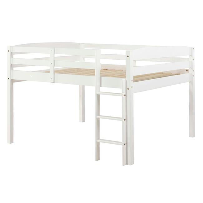 Concord Full Size Junior Loft Bed White