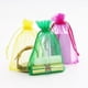 thumbnail image 4 of Small Organza Bags With Drawstring - 100pcs 7*9CM Mixed Color, Sheer Organza Pouches Wedding Favor Bags For Christmas Party, 4 of 5