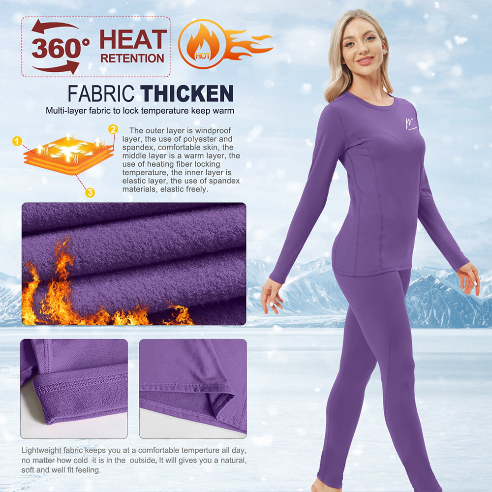 Buy NEXT2SKIN Women's Fleece Skinny Fit Inner Wear Warm Thermal