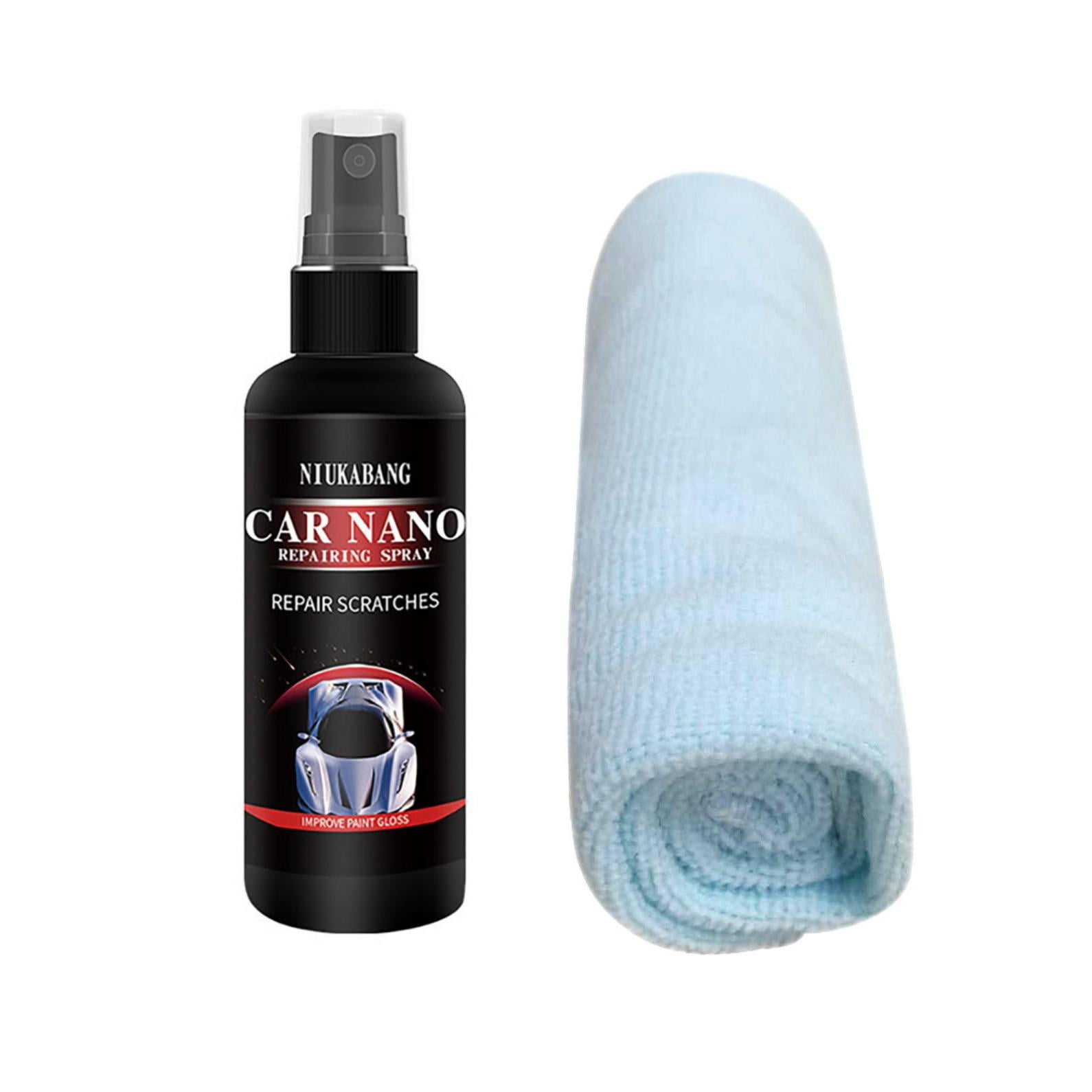 QISIWOLE Nano Car Scratch Removal Spray Car Nano Repairing Spray, Remove All Scratches, Fast