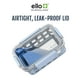 thumbnail image 4 of Recipiente de vidrio para almacenamiento de alimentos Ello Duraglass, 800 ml, paquete de 5, 4 of 8