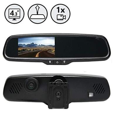 G-Series Moniteur de Remplacement pour Rétroviseur avec Caméra de Tableau de Bord Intégrée