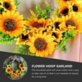 thumbnail image 5 of Sunflower Wreath for Front Door All Season Wreaths for Indoor Outdoor Wall Porch Home Decoration, 5 of 7