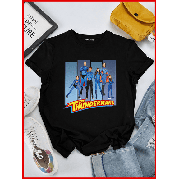 The Thundermans Nickelodeon Superhero Family TV Cast Merch V40978 Unisex T-Shirt, S-5XL