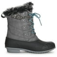 thumbnail image 3 of Khombu Kerigan Women's Snow Boots Gray 7, 3 of 5