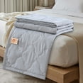 thumbnail image 6 of Zmeidao Cooling Comforter for Hot Sleepers, Summer Cooling Blanket Soft Breathable All-Season Cooling Quilt Blanket, 59x78.7in, 6 of 7