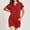 Wine, variant on LIaqionyy Womens Plus Size Tunic Tops V Neck Short Sleeve Casual Summer Long T Shirts with Pockets S-5XL